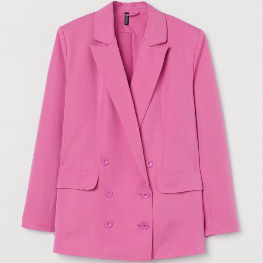 Oversized Double Breasted Blazer